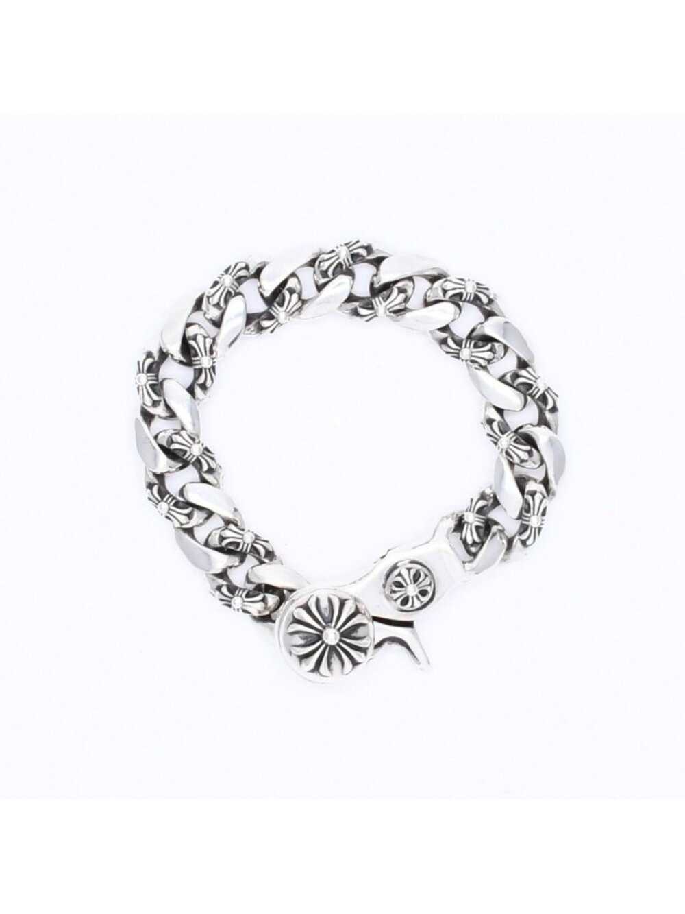 Chrome Hearts Fancy Chain Link Clip Bracelet Weight
